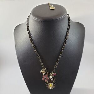 Betsey Johnson vintage lion necklace